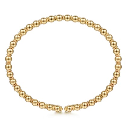 14K Yellow Gold Bujukan Bangle
