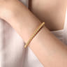 14K Yellow Gold Bujukan Bangle