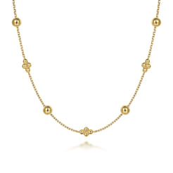 14K-Yellow-Gold-Bujukan-Bead-Station-Necklace1