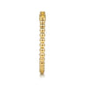 14K Yellow Gold Bujukan Bead and Citrine Stackable Ring