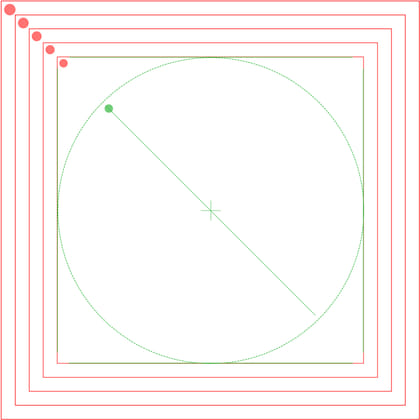 14K Yellow Gold Bujukan Beaded Open Heart Pendant Necklace