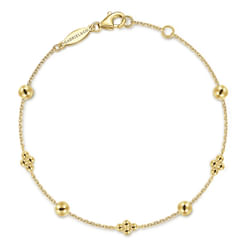 14K-Yellow-Gold-Bujukan-Beads-Station-Bracelet1