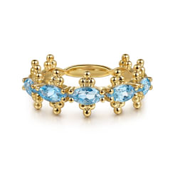 14K-Yellow-Gold-Bujukan-Blue-Topaz-Fashion-Ring1