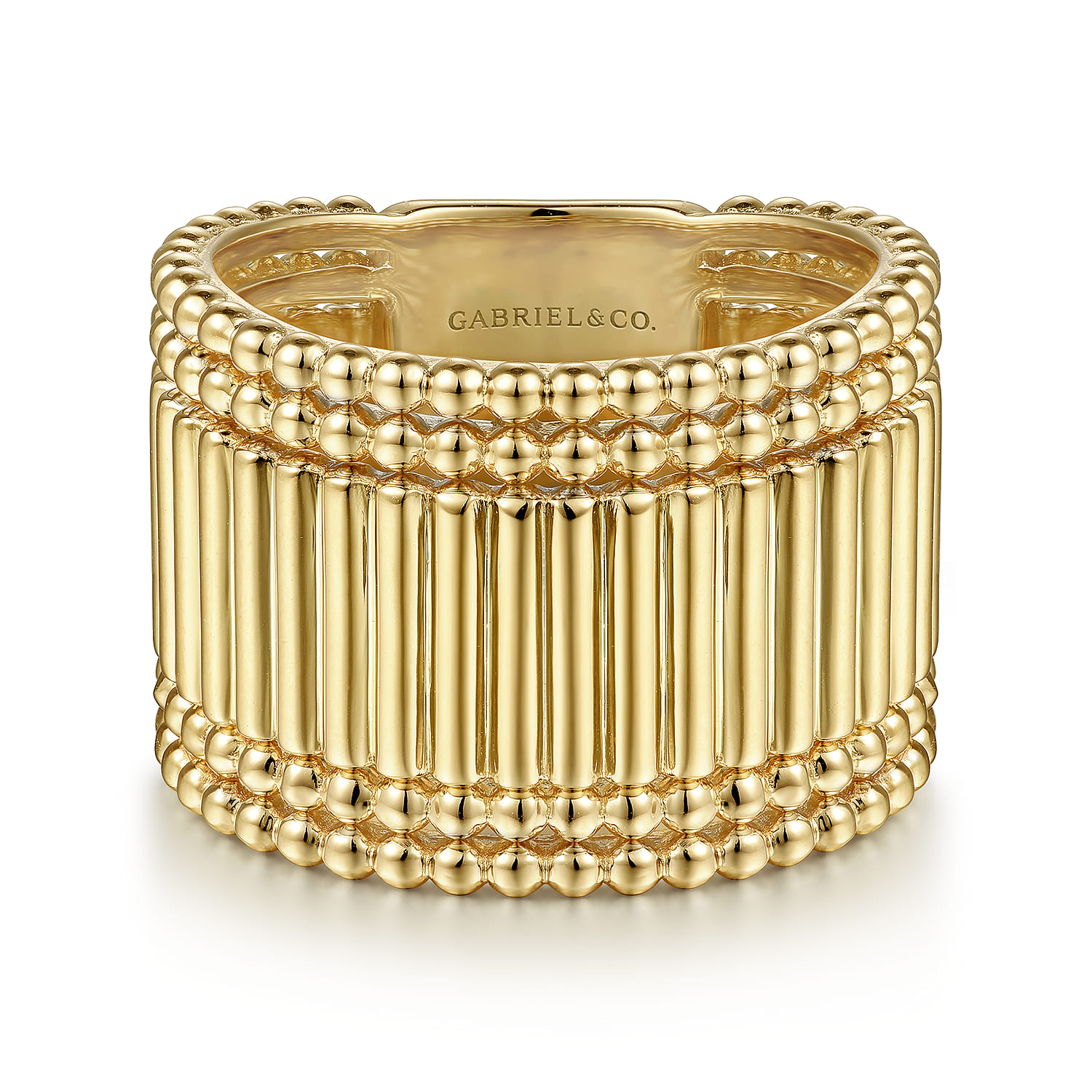 14K Yellow Gold Bujukan Cigar Band