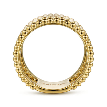 14K Yellow Gold Bujukan Cigar Band