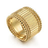 14K Yellow Gold Bujukan Cigar Band