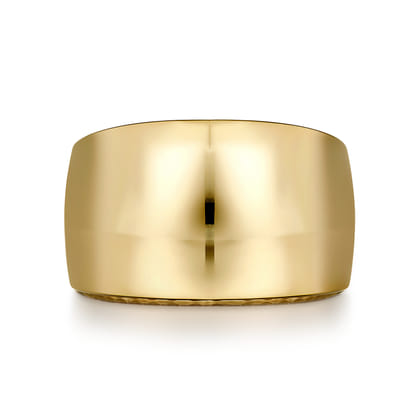 14K Yellow Gold Bujukan Cigar Band