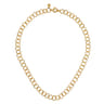 14K Yellow Gold Bujukan Circle Chain Necklace
