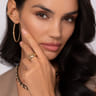 14K Yellow Gold Bujukan Criss Cross Ring