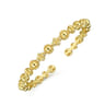 14K Yellow Gold Bujukan Cuff Bracelet