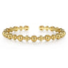 14K Yellow Gold Bujukan Cuff Bracelet
