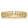 14K Yellow Gold Bujukan Cuff Bracelet