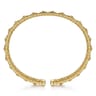 14K Yellow Gold Bujukan Cuff Bracelet
