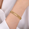 14K Yellow Gold Bujukan Cuff Bracelet
