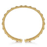14K Yellow Gold Bujukan Cuff Bracelet