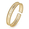 14K Yellow Gold Bujukan Cuff Bracelet