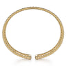 14K Yellow Gold Bujukan Cuff Bracelet