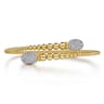 14K Yellow Gold Bujukan Diamond Bangle - 0.5 ct
