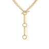 14K Yellow Gold Bujukan Diamond Link Y-Necklace