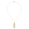 14K Yellow Gold Bujukan Diamond Necklace - 0.35 ct