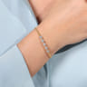 14K Yellow Gold Bujukan Diamond Split Bangle - 0.4 ct