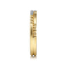 14K Yellow Gold Bujukan Diamond Stackable Ring - 0.07 ct