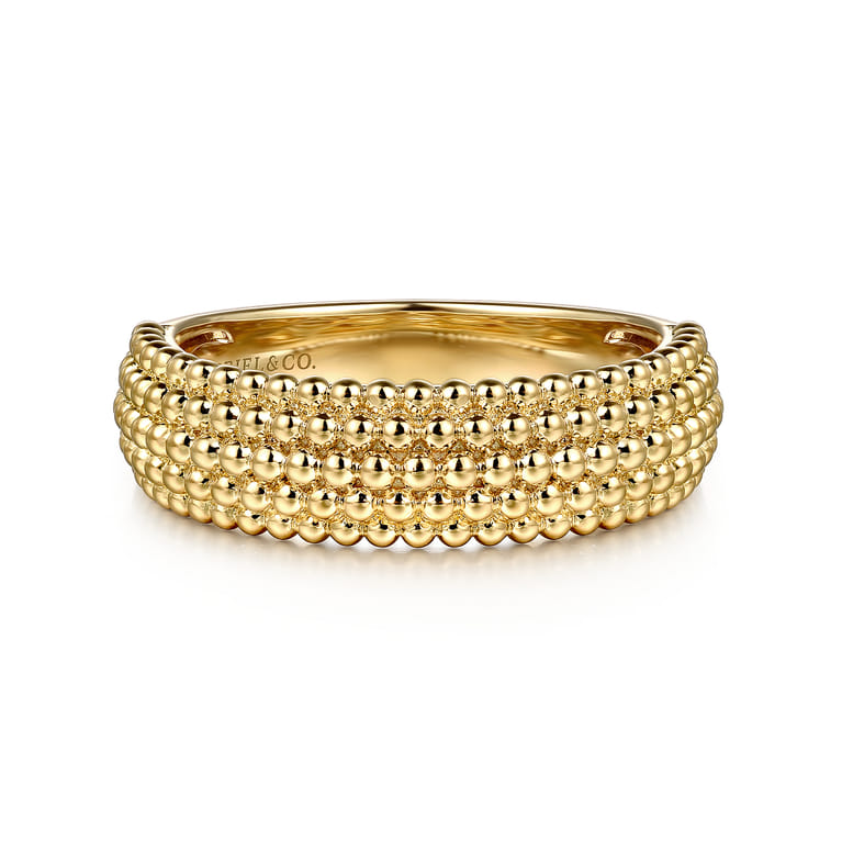 14K Yellow Gold Bujukan Fashion Ring - Shot 1