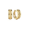 14K Yellow Gold Bujukan Huggies