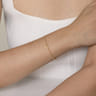 14K Yellow Gold Bujukan Initial C Bracelet