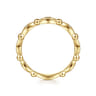 14K Yellow Gold Bujukan Marquise Station Diamond Ring - 0.05 ct