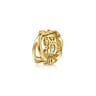 14K Yellow Gold Bujukan Multi Row Diamond Huggie Earrings - 0.5 ct