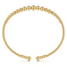 14K Yellow Gold Bujukan Open Bangle