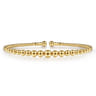 14K Yellow Gold Bujukan Open Bangle