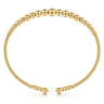 14K Yellow Gold Bujukan Open Bangle