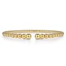 14K Yellow Gold Bujukan Open Bangle
