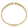 14K Yellow Gold Bujukan Open Bangle
