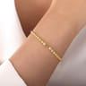 14K Yellow Gold Bujukan Open Bangle