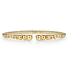 14K Yellow Gold Bujukan Open Bangle