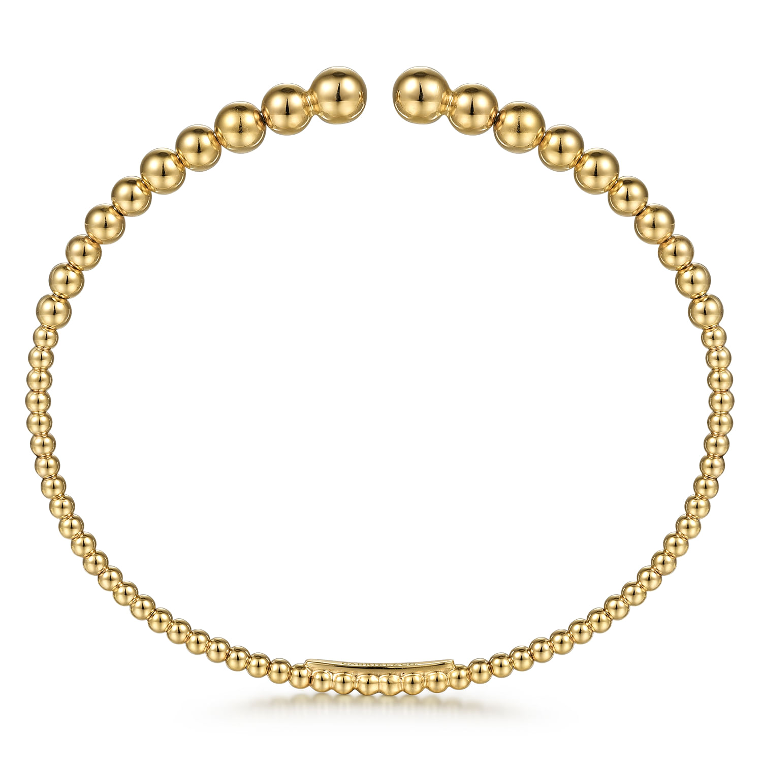 14K Yellow Gold Bujukan Open Bangle