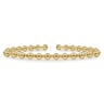 14K Yellow Gold Bujukan Open Bangle