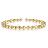 14K Yellow Gold Bujukan Open Bangle