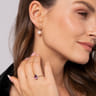 14K Yellow Gold Bujukan Pearl Drop Earrings