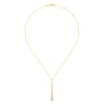 14K Yellow Gold Bujukan Pearl Drop Necklace