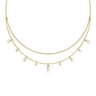 14K Yellow Gold Bujukan Pearl Layered Necklace