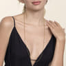 14K Yellow Gold Bujukan Pearl Station Necklace