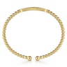 14K Yellow Gold Bujukan Personalized Bangle