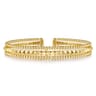 14K Yellow Gold Bujukan Pyramid Bangle