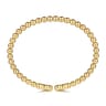 14K Yellow Gold Bujukan Split Bangle Bracelet
