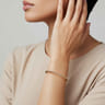 14K Yellow Gold Bujukan Split Bangle Bracelet