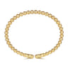 14K Yellow Gold Bujukan Split Bangle Bracelet
